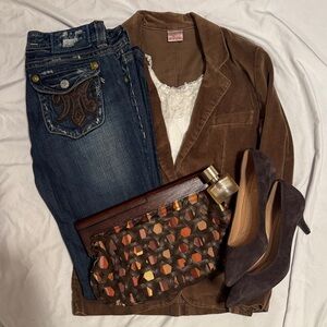 Buckle MEK Embellished Denim Jeans 29 x 36